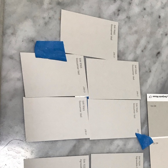 benjamin moore Dunn edwards sherwin williams 150 popular paint chips & pallet - Picture 9 of 10